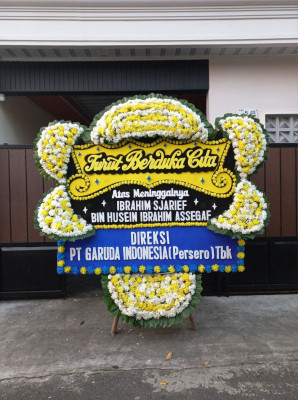 Papan Bunga Duka di Harapanbaru