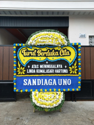 Papan Bunga Duka di Harapanbaru