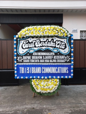 Papan Bunga Duka di Harapanbaru